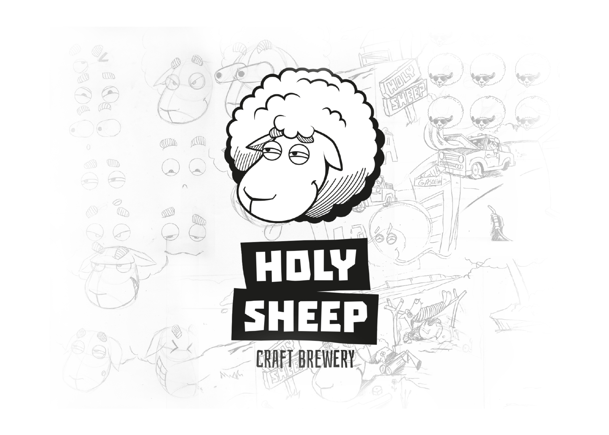 Empório Adamantis: A OVELINHA SARCÁSTICA - HOLY SHEEP