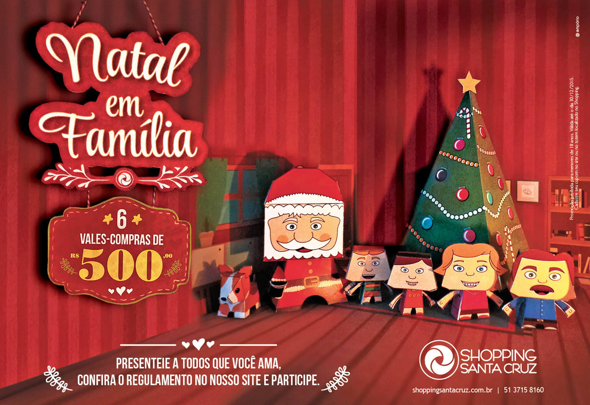 Foto De Natal em Família