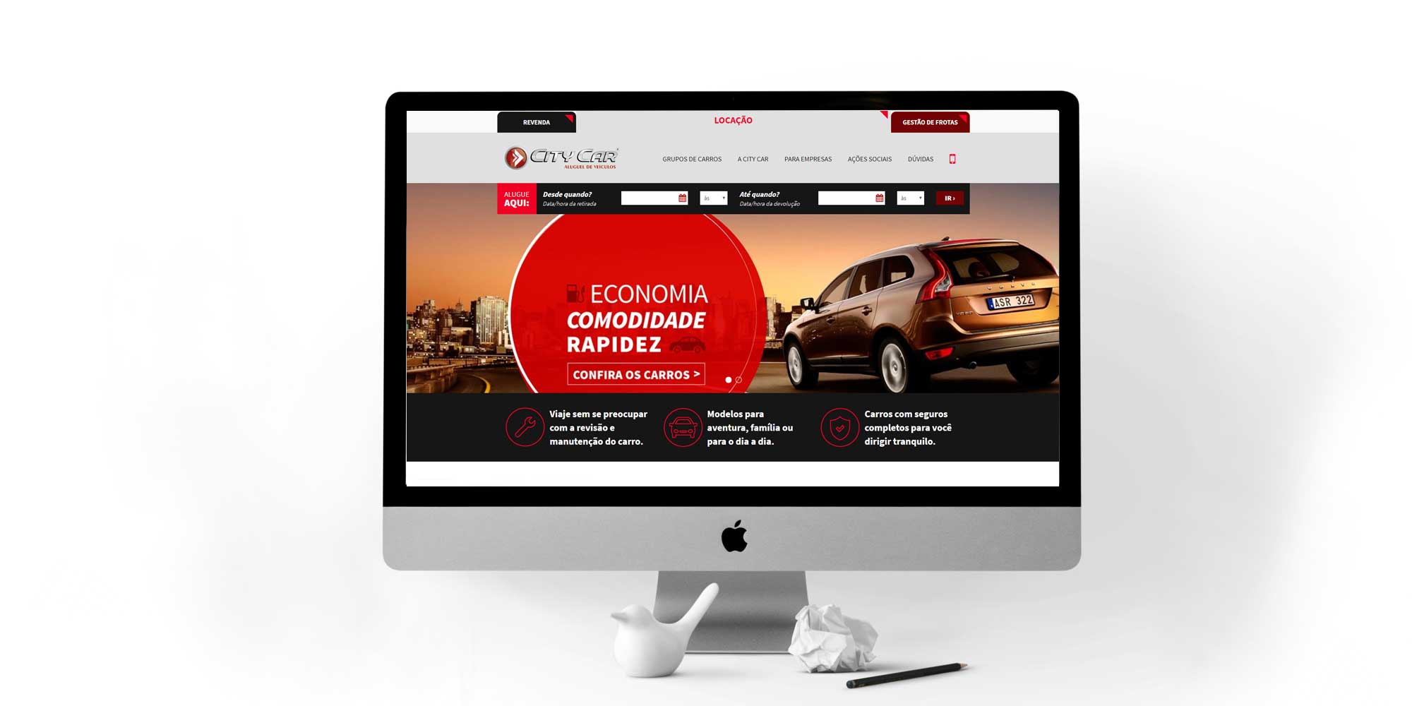 Empório Adamantis: Novo site Grupo City Car - CITY CAR VEÍCULOS