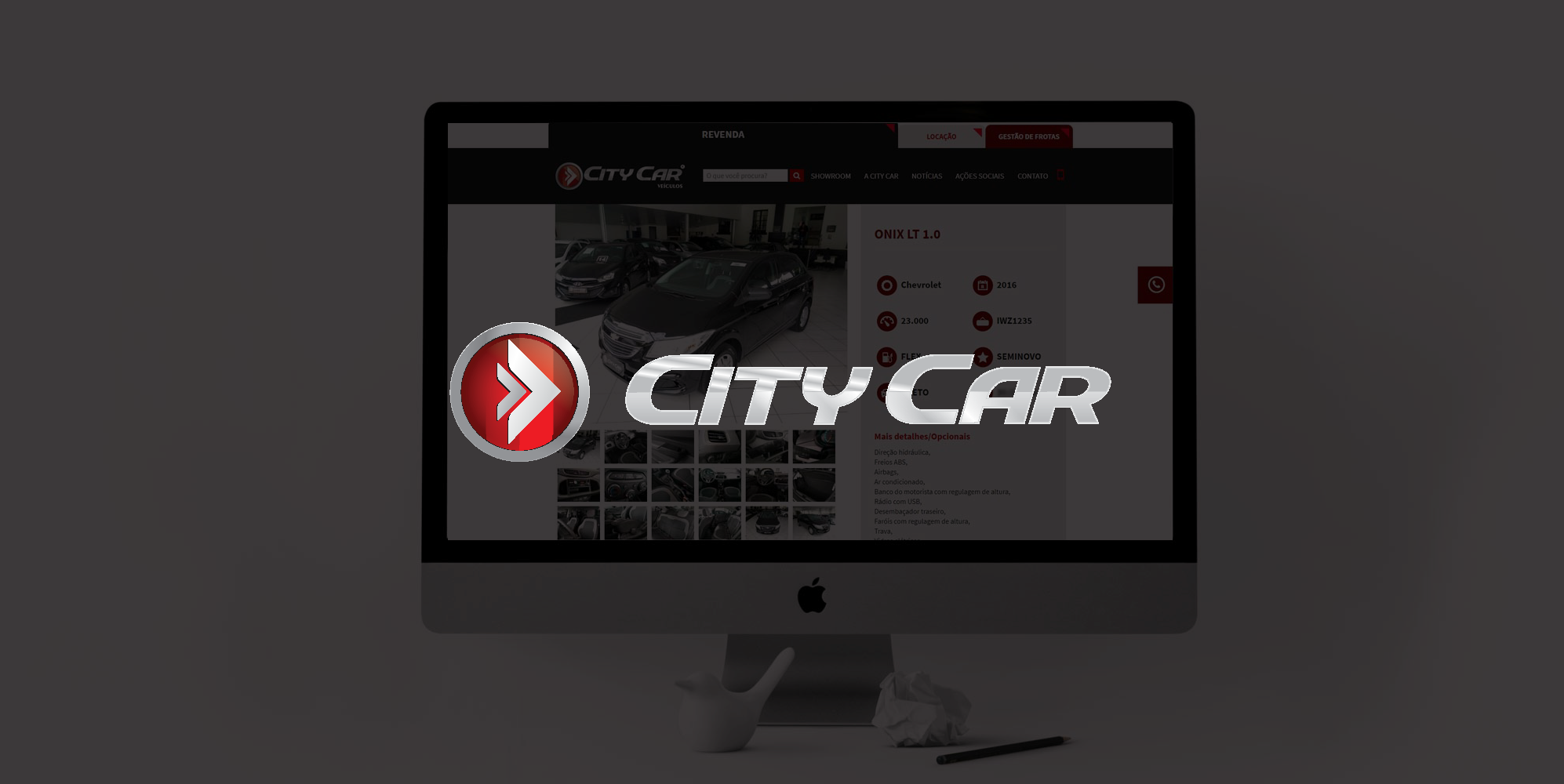 Empório Adamantis: Novo site Grupo City Car - CITY CAR VEÍCULOS